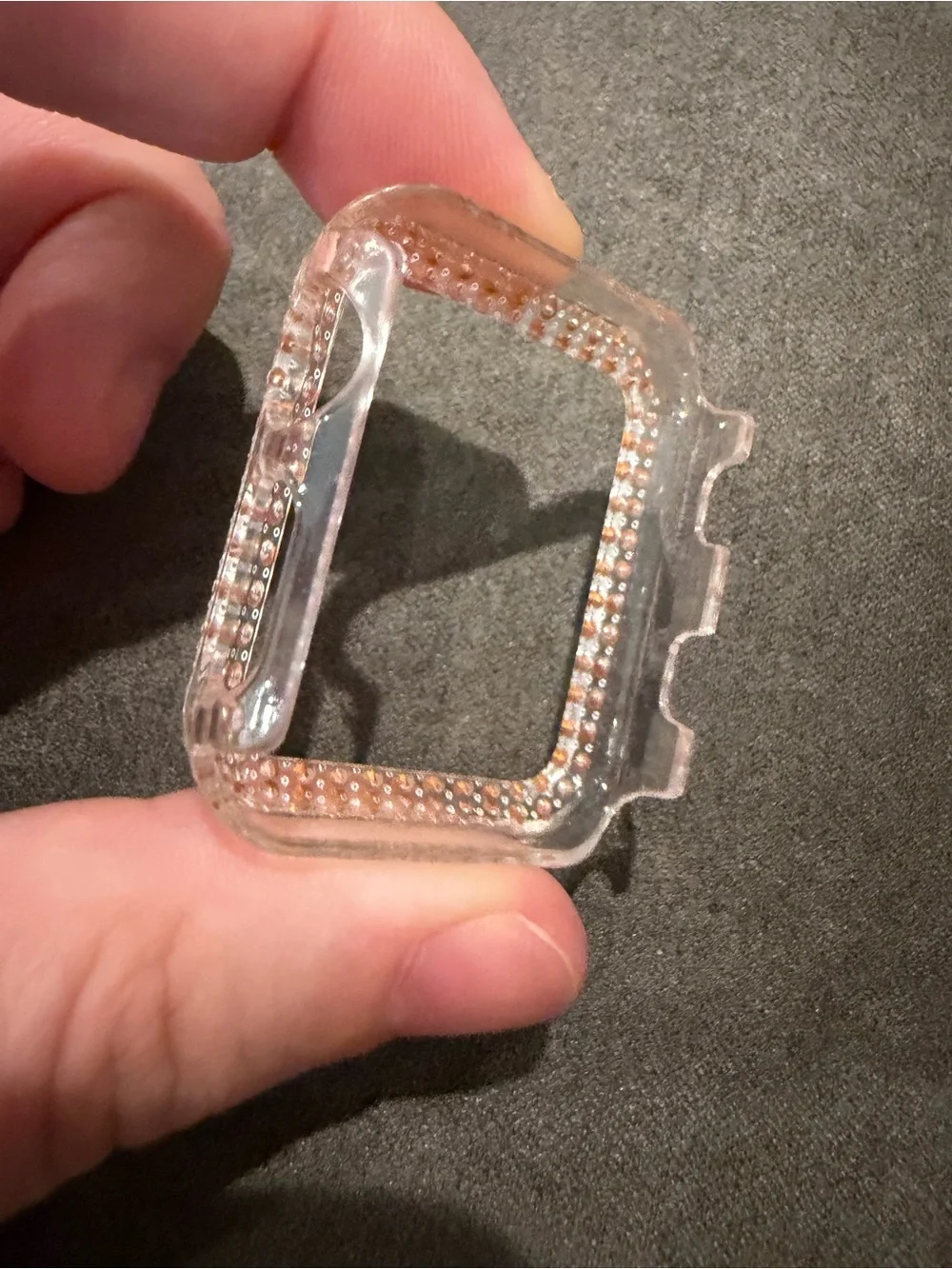 New Clear Rhinestone Apple Watch Case 38mm watch